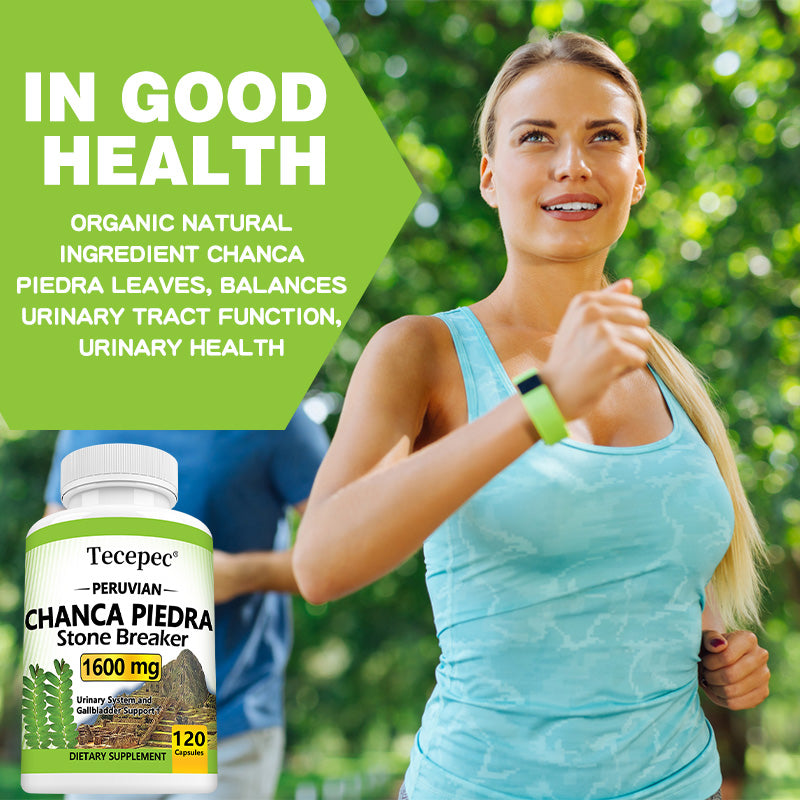 Tecepec® Peruvian Chanca Piedra Stone Breaker Capsules for Urinary Tract & Gallbladder Health