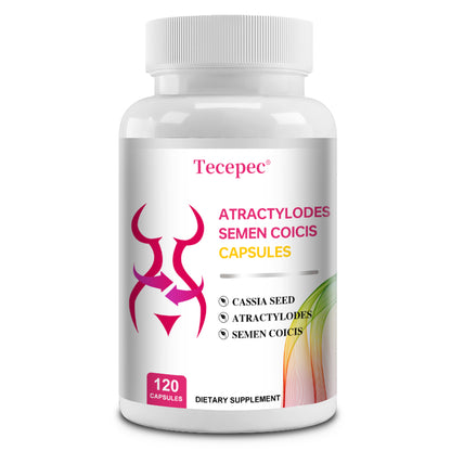 Tecepec® Atractylodes Semen Coicis Natural Weight Loss & Slimming Capsules | Advanced Body Shaping & Metabolism Support Formula
