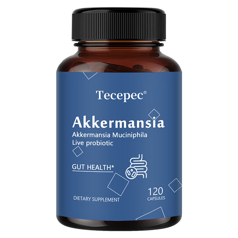 Tecepec® Akkermansia Muciniphila Live Probiotic | Gut Health, Digestive Support & Intestinal Flora Balance