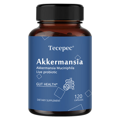 Tecepec® Akkermansia Muciniphila Live Probiotic | Gut Health, Digestive Support & Intestinal Flora Balance