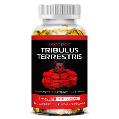 Tecepec® Tribulus Terrestris 6-in-1 Advanced Formula | Natural Muscle, Energy & Stamina Support