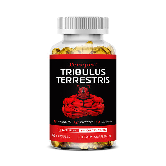 Tecepec® Tribulus Terrestris 6-in-1 Advanced Formula | Natural Muscle, Energy & Stamina Support