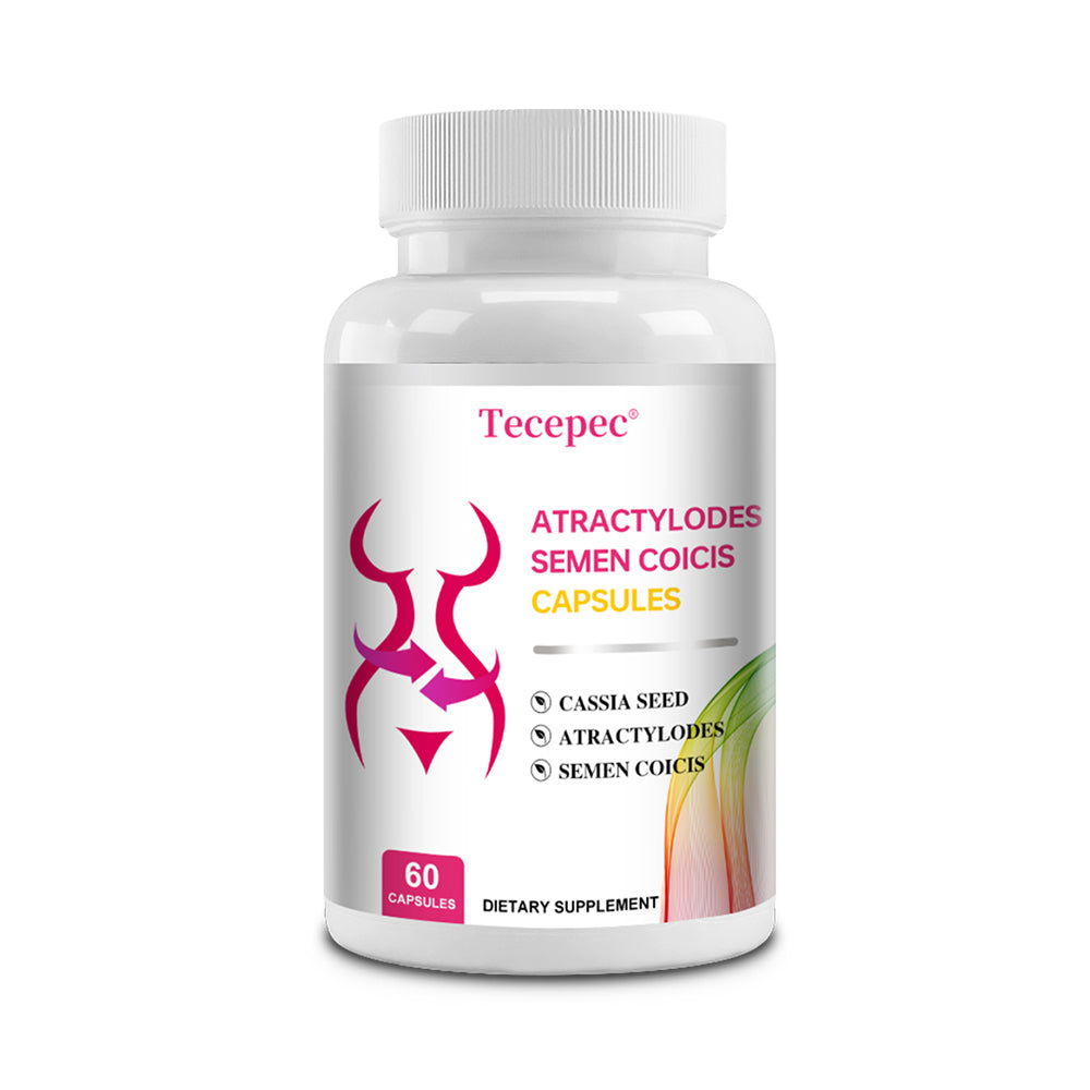Tecepec® Atractylodes Semen Coicis Natural Weight Loss & Slimming Capsules | Advanced Body Shaping & Metabolism Support Formula