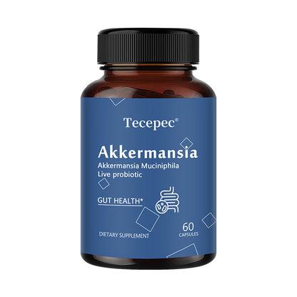 Tecepec® Akkermansia Muciniphila Live Probiotic | Gut Health, Digestive Support & Intestinal Flora Balance