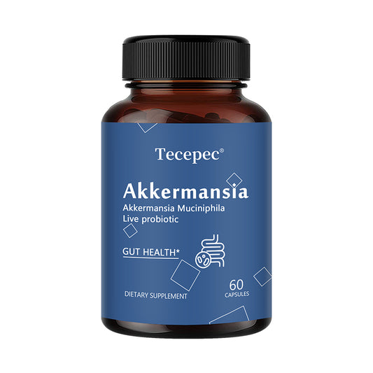 Tecepec® Akkermansia Muciniphila Live Probiotic | Gut Health, Digestive Support & Intestinal Flora Balance