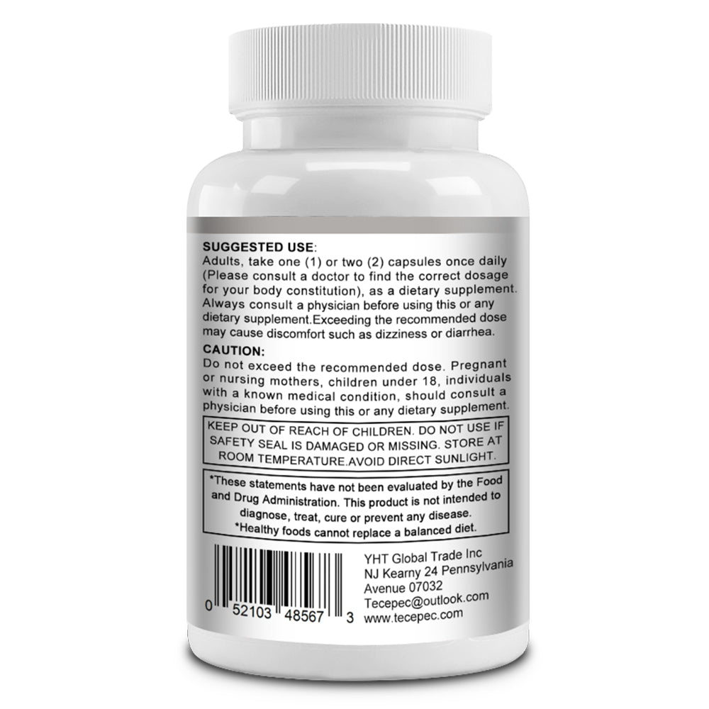 Tecepec® Atractylodes Semen Coicis Natural Weight Loss & Slimming Capsules | Advanced Body Shaping & Metabolism Support Formula