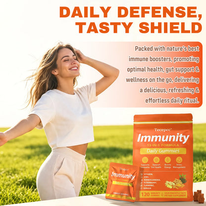 Tecepec® Immunity Daily Gummies | 13-in-1 Advanced Formula