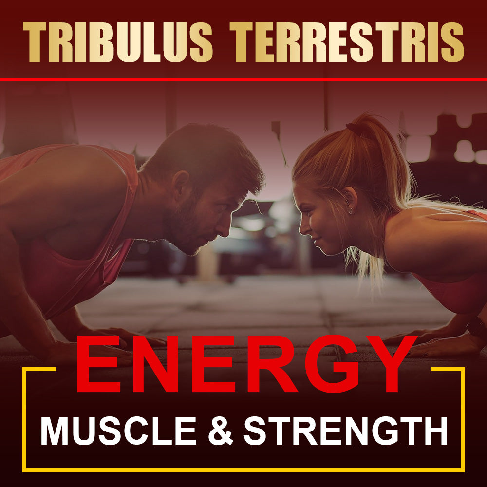 Tecepec® Tribulus Terrestris 6-in-1 Advanced Formula | Natural Muscle, Energy & Stamina Support