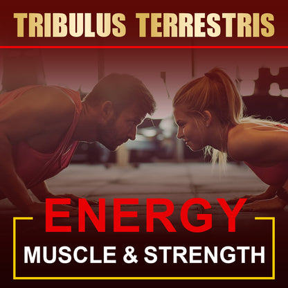 Tecepec® Tribulus Terrestris 6-in-1 Advanced Formula | Natural Muscle, Energy & Stamina Support